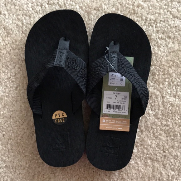 reef sandy flip flops